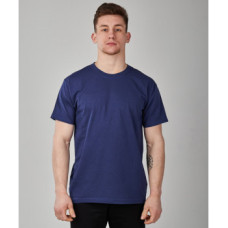 Мужская футболка классическая Fruit of the loom темно синяя