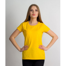 Женская футболка классическая Fruit of the loom желтая