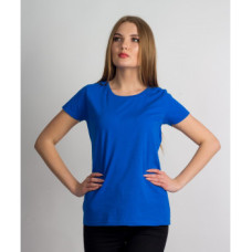 Женская футболка классическая Fruit of the loom синяя