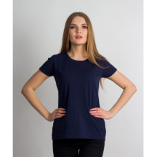 Женская футболка классическая Fruit of the loom глубоко темно синяя