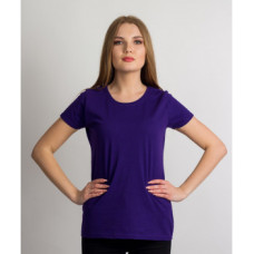 Женская футболка классическая Fruit of the loom фиолетовая